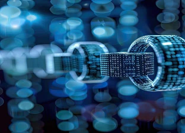 3d rendering blockchain technology 1